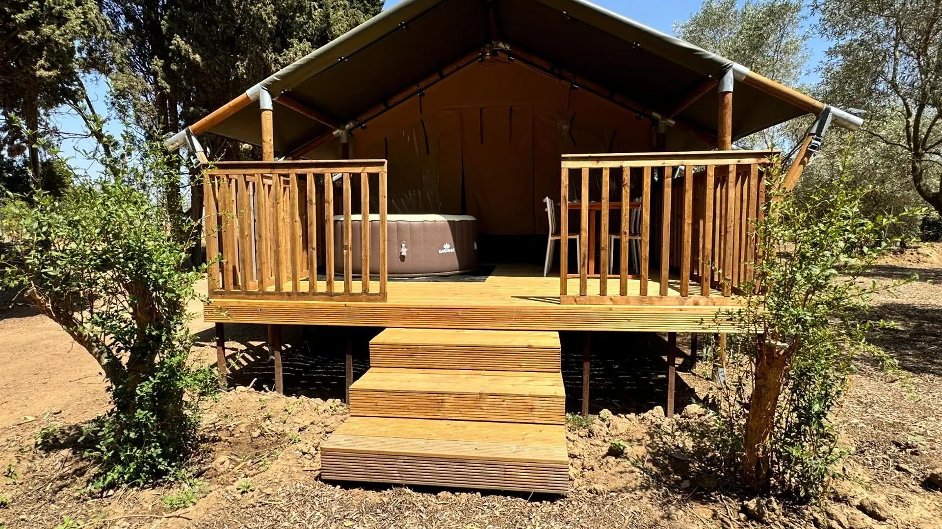 Luxury tent Agriglamping Edensardegna Hotel Capoterra Italy